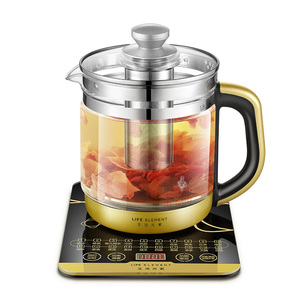 <span class=keywords><strong>Bouilloire</strong></span> électrique en verre Borosilicate à haute température, 1,5 l, <span class=keywords><strong>bouilloire</strong></span> électrique sans fil à ébullition rapide et réglable, 220 v - Product Image 5