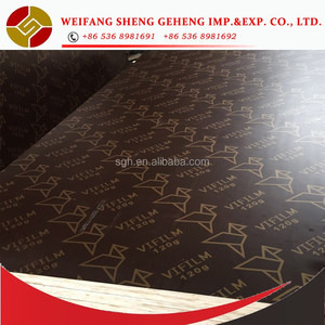 Venta caliente 18mm Cine Se Enfrenta <span class=keywords><strong>la</strong></span>/Marine/Contrachapado Encofrado De Hormigón para <span class=keywords><strong>La</strong></span> Construcción - Product Image 1