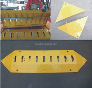CE Certificated OEM ODM One-way Traffic <strong>Spikes</strong> Road <strong>Barrier</strong> Factory, Speed Bump with Fork - Product Image 5