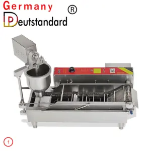 Máquina automática de cocina para restaurante, máquina para hacer rosquillas con freidora profunda