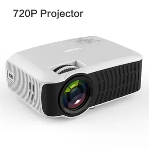 New T23K Mini Projector 2000 Lumens 1280*720 Smallest 720P Portable Video LCD HD Beamer HDMI VGA USB Home Theater