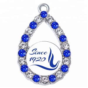 HUSURU autocollant vie membre depuis 1920 ZPB Zeta Phi Beta sororité charme grec lettre pendentif MS fabrication de bijoux accessoire - Product Image 2