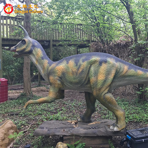 Tamaño Natural <span class=keywords><strong>troodon</strong></span> al aire libre parque de dinosaurios animatronic dinosaurio modelos - Product Image 2