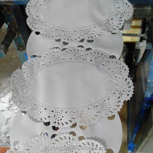 Haute qualité ovale blanc dentelle napperons en papier 6.5 * 9 avec des prix d'usine pour gotel fournitures - Product Image 4