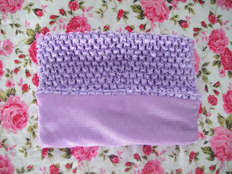 New design 9inch crochet lined top,crochet top tutu lined,crochet top