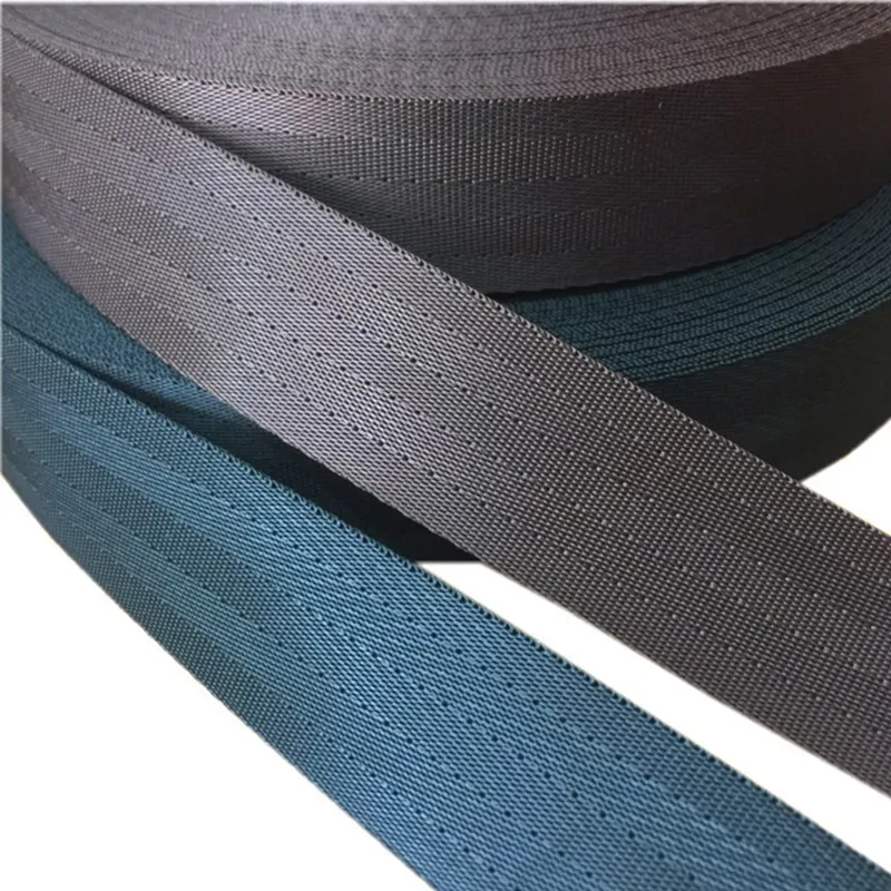 Preço de fábrica Por Atacado Cinto de segurança Webbing de Nylon Do Webbing