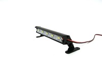 Fozen Hobby 2019 Nouvelle Barre Lumineuse LED en Aluminium à l'échelle 1/10, Kit 5 LED 4-6V 500mm Blanc avec Interrupteur pour Voitures/Camions RC Crawler - Pièces Détachées