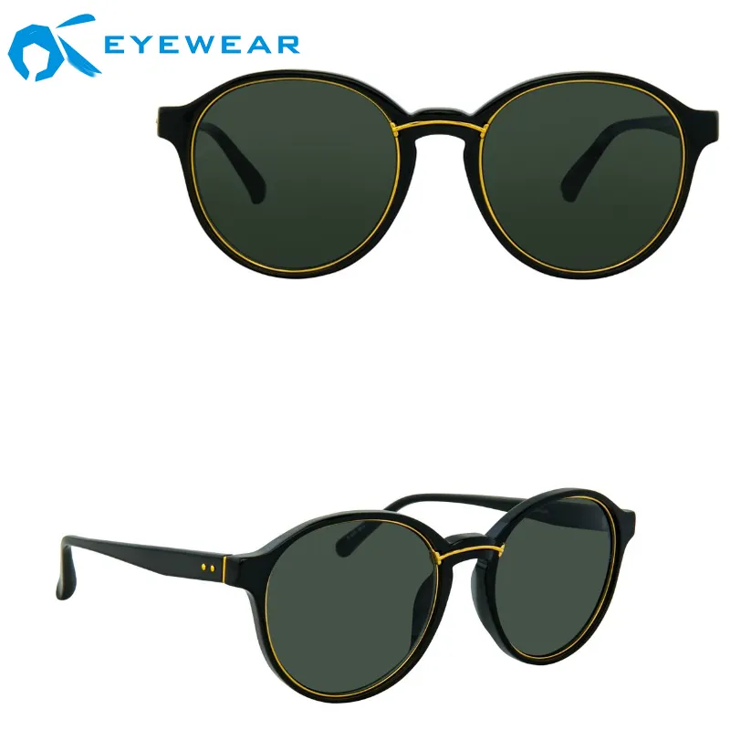 2019 Moda Combinação OBE Dobradiça CR39 Anti-reflexo Óculos de Sol Óculos de Lentes Unisex Gravar