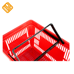 슈퍼마켓을 % s 도매 접을 수 있는 플라스틱 쇼핑 바구니 - Product Image 6