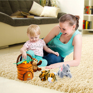 Set di Peluche Parlanti di Animali della Giungla che Emettono Suoni - Product Image 5