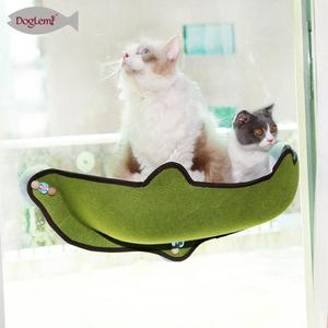 Lit de chat en feutre vert avec EVA Sucker Hamac <span class=keywords><strong>Window</strong></span> Design Pet Bed - Product Image 4