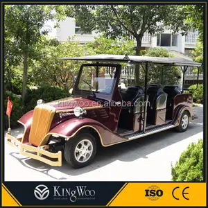 Neueste ce-zertifikat Elektrische oldtimer 6 sitzer golfwagen für sightseeing