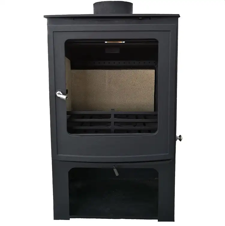 New Design Wood Stoves Type Freestanding Steel Material Wood Long Burning Stove