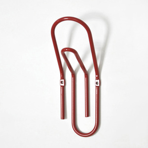 Forme de clip de cintre en métal blanc unique conçu à la mode pour les vêtements - Product Image 4