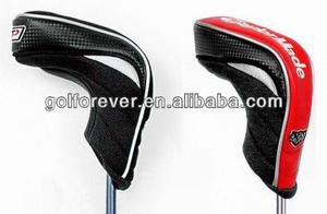 PU Leather Water Resistant Hook-and-Loop Closure Blade Golf <strong>Putter</strong> <strong>Head</strong> <strong>Cover</strong> - Product Image 6
