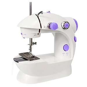 Machine à coudre électrique portable mini pour usage domestique et industriel, kit <span class=keywords><strong>de</strong></span> broderie manuel avec moteur, table incluse - Product Image 1