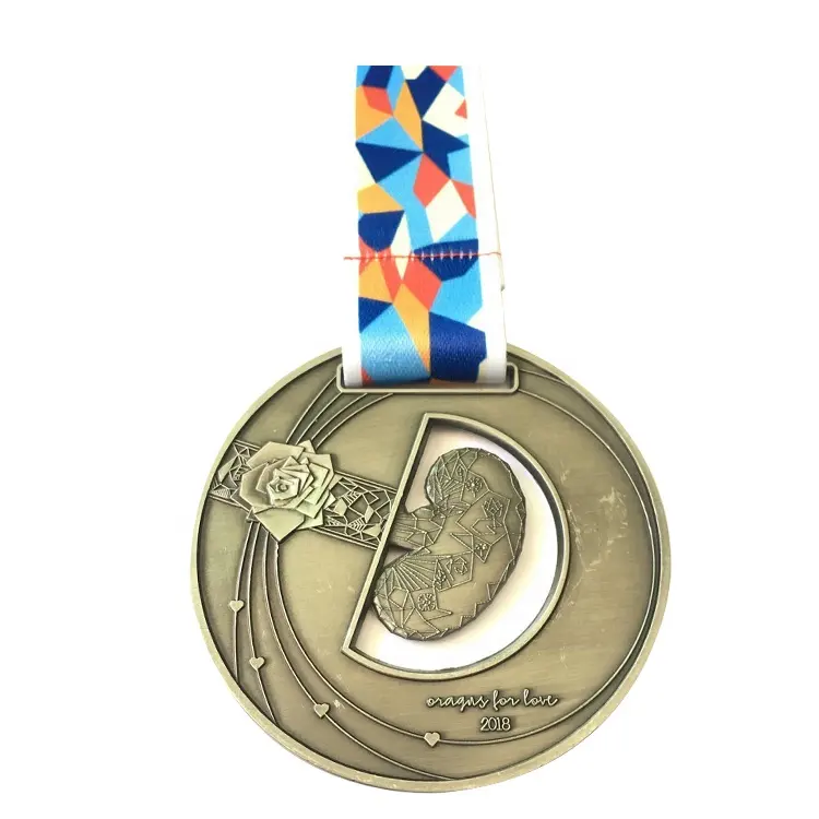 Médaille de Football en métal de haute qualité, fabricant de médailles personnalisées 3d en métal doré, Marathon, course, Sports, médaille et trophée