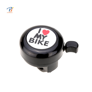 Vente en gros de cloches de vélo colorées de Chine "J'aime mon vélo" <span class=keywords><strong>klaxon</strong></span> de vélo en métal - Product Image 4