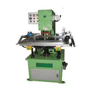 Automatic paper plastic box embossing hot stamping machine with automatic sliding table