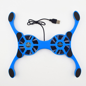 <span class=keywords><strong>Refroidisseur</strong></span> d'ordinateur <span class=keywords><strong>portable</strong></span> fin et <span class=keywords><strong>portable</strong></span> avec 2 ventilateurs, <span class=keywords><strong>refroidisseur</strong></span> Plug-and-Play pour ordinateurs portables de 7 à 15 <span class=keywords><strong>pouces</strong></span>, matériau plastique, produit en stock - Product Image 2