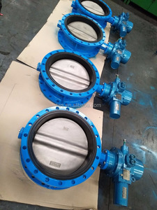 Электропривод Rotork вкл/выкл, клапан-бабочка с двойными фланцами - Product Image 2