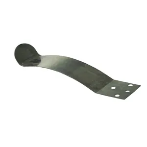 Clip a molla in metallo piatto oem in acciaio inossidabile/acciaio per molle personalizzate