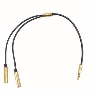 Adaptateur pour écouteurs, câble séparateur audio stéréo 3,5 mm mâle vers <span class=keywords><strong>2</strong></span> femelles Y Jack AUX pour tablette, smartphone, <span class=keywords><strong>MP3</strong></span> - Product Image 5