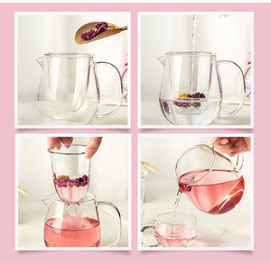 17 oz Théière, <span class=keywords><strong>Pyrex</strong></span> Verre Infuser Le Thé Tasse, Boule À thé Tasse - Product Image 3