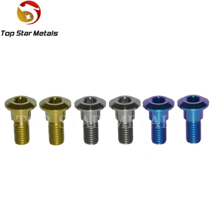 Bu Lông Phanh Đĩa Sau Cho Xe Mô Tô, Bu Lông Titan M8X20mm Grade5, Màu Titan/Xanh Dương/Vàng Kim - Product Image 4