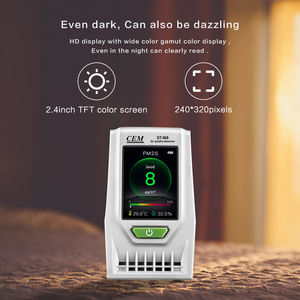 <span class=keywords><strong>DT</strong></span>-968 इनडोर गैस विश्लेषक वास्तविक समय pm2.5/pm10 वायु गुणवत्ता डिटेक्टर तापमान और आर्द्रता निगरानी के साथ - Product Image 6