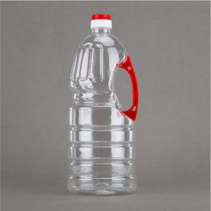 Ruwe Bulk Soort Verwerking Plastic Fles Voor Koken Olie 1.8L Pet Fles Met Handvat