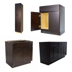 Gabinetes Para Cocinas, barato, importado, apartamento, Espresso, armario de cocina, de China - Product Image 1