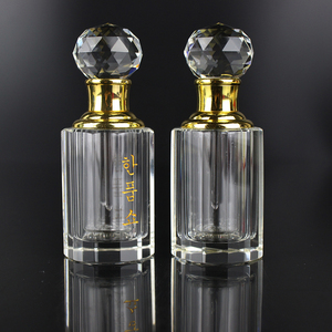 Garrafa de vidro vazia com 12 prismas, venda quente de garrafa com cristal vazio recarga de perfume para mulheres - Product Image 3