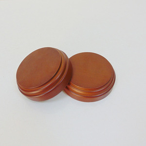 Trofeo de madera de haya con forma redonda, de varios tamaños, base para manualidades - Product Image 2