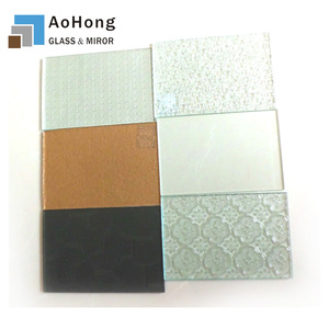 Бронзовое тисненое стекло с узором Карачи 4 мм - Product Image 5