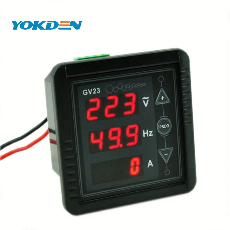 Mebay Digital Panel Meter GV23 Anzeige Wechsels pannung Frequenz Ampere Strom messer