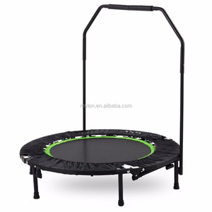Trampolino Fitness Extra Large Pieghevole con Maniglia di Sicurezza per Adulti e Bambini - Product Image 2