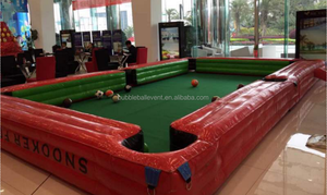 2017 Nueva inflable snook mesa de juego, <span class=keywords><strong>billar</strong></span> <span class=keywords><strong>bola</strong></span> inflable parque infantil - Product Image 3