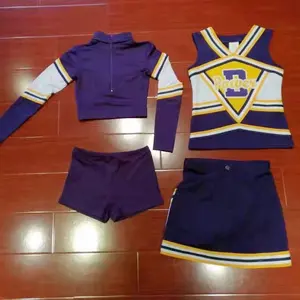 2018 uniformes de pom-pom girl pour les pom-pom girls