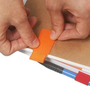 Porte-stylo en <span class=keywords><strong>cuir</strong></span> auto-adhésif avec accessoires pour cahier à <span class=keywords><strong>bande</strong></span> élastique pour journaux planificateurs calendriers - Product Image 5