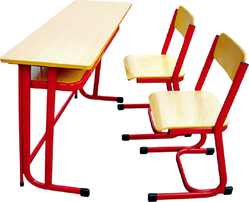 स्कूल के फर्नीचर के लिए नई डिजाइन कक्षा डेस्क और कुर्सी का इस्तेमाल किया
