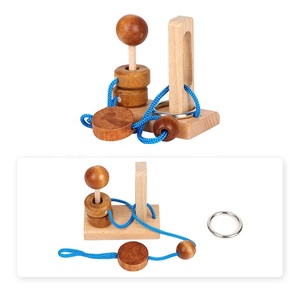 Meilleures ventes <span class=keywords><strong>Casse</strong></span>-tête en <span class=keywords><strong>bois</strong></span> Puzzle d'anneaux en <span class=keywords><strong>bois</strong></span> Puzzle de <span class=keywords><strong>corde</strong></span> en <span class=keywords><strong>bois</strong></span> MT6403 - Product Image 4