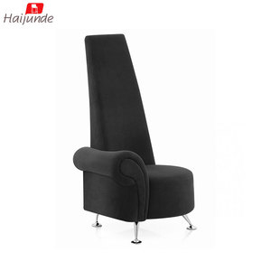 <span class=keywords><strong>Chaise</strong></span> d'appoint de salle à manger à dossier haut <span class=keywords><strong>vert</strong></span> foncé / chaises d'hôtel / <span class=keywords><strong>chaise</strong></span> en tissu et en PU - Product Image 5