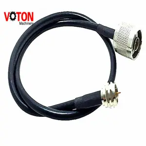 Cabo adaptador de conector macho para f lmr240, alta qualidade, macho para celular