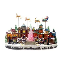 クリスマスハウス形村装飾クリスマス製品