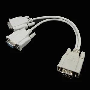 1 PCbis 2 TEILER-KABEL-BLEI15 PIN DES VGA-SVGA MONITOR-Y