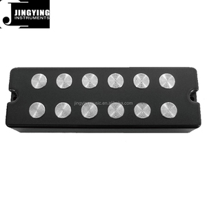ขายส่งไฟฟ้ากีต้าร์และ <span class=keywords><strong>Bass</strong></span> <span class=keywords><strong>Pickups</strong></span> Series, 6JH09 9.5มม.เสาเปิดประเภท6-String <span class=keywords><strong>Bass</strong></span> Guitar <span class=keywords><strong>Pickups</strong></span> - Product Image 1