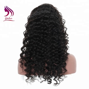 Meilleures ventes <span class=keywords><strong>Alibaba</strong></span> : Perruque complète en dentelle, 100 % cheveux humains vierges péruviens bouclés - Product Image 6