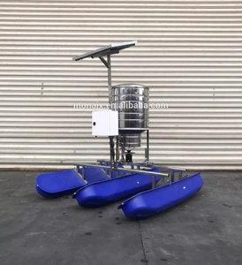 Mangeoire solaire automatique solaire pour étang Mangeoire automatique pour poissons <span class=keywords><strong>Koi</strong></span> Auto <span class=keywords><strong>Feeder</strong></span> - Product Image 6