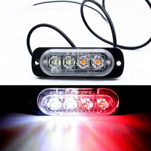 Accessoires <span class=keywords><strong>de</strong></span> voitures, feux <span class=keywords><strong>de</strong></span> <span class=keywords><strong>position</strong></span> pour camion, LED 12V, 24V, rouge, <span class=keywords><strong>bleu</strong></span>, ambre, blanc, Flash, 12W, 2 pièces - Product Image 2
